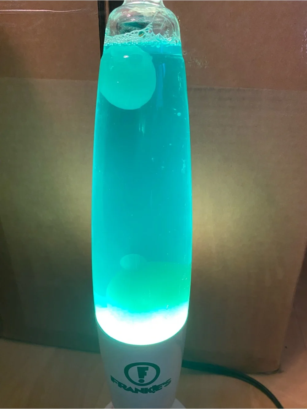 Teal Lava Lamp - Ambient Party Light